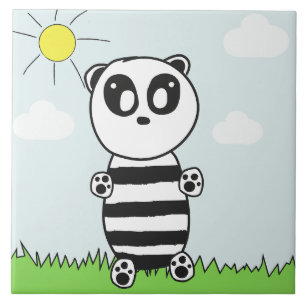Azulejo Panda Kids