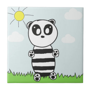 Azulejo Panda Kids  
