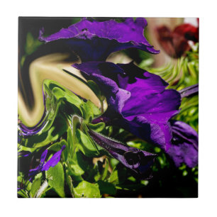 Azulejo Pánico morado