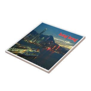 Azulejo panorama de HONG KONG zHK010, Asia,