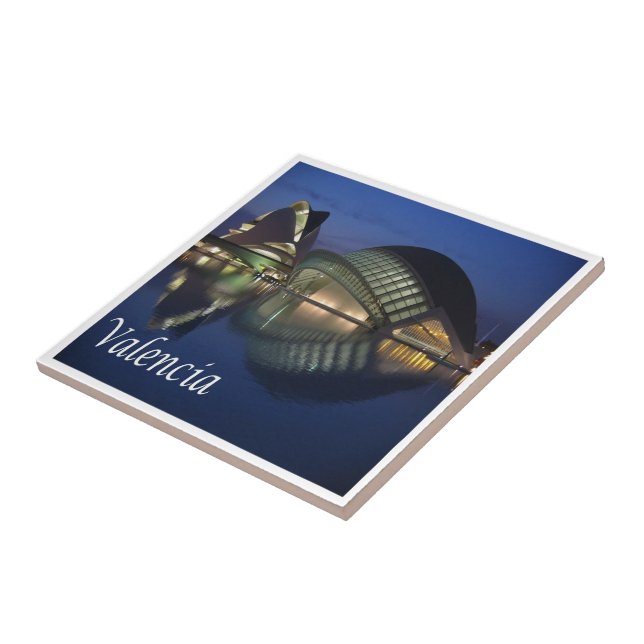 Azulejo panorama de zES100 VALENCIA, España, (Lado)