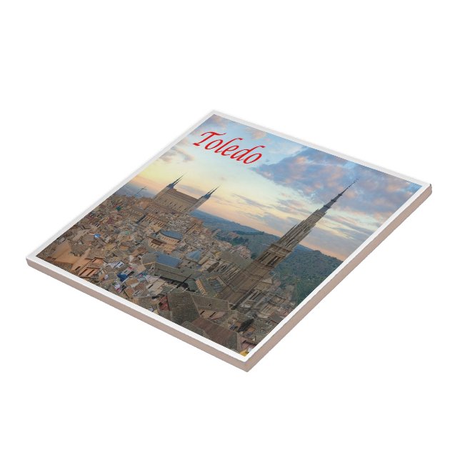 Azulejo panorama de zES149 TOLEDO, España, (Lado)