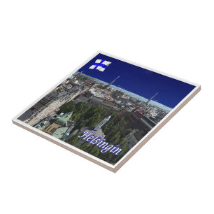 Azulejo panorama de zFI007 HELSINKI, Finlandia,