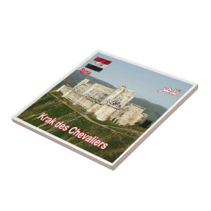 Azulejo panorama de ZSY010 KRAK DES CHEVALIERS, Siria,