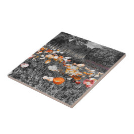 Azulejo Pantalla floral Ballarat Botandens Gardens