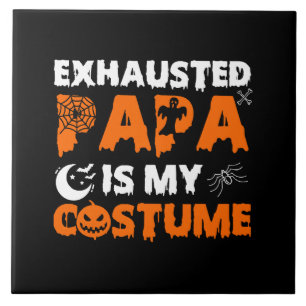 Azulejo papa agotado es mi disfraz