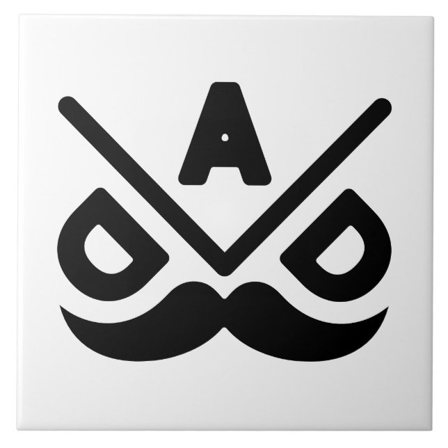 Azulejo PAPÁ: Minimalismo Audaz (Frente)