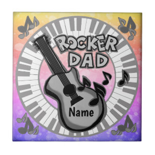 Azulejo Papá Rocker