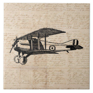 Azulejo Papel clásico de escritura de arte de aviación ant