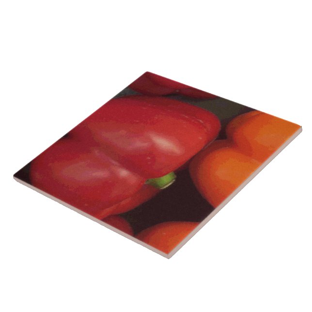Azulejo Paprika Rojo (Lado)
