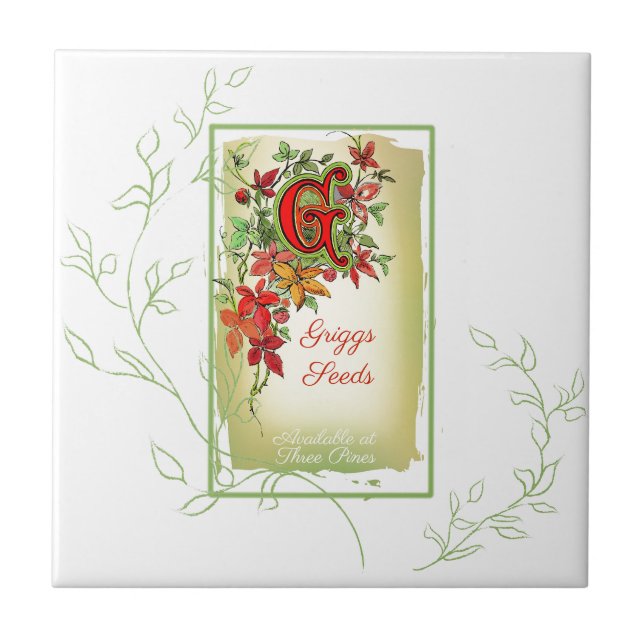 Azulejo Paquetes de color de agua, mosaicos cerámicos (Frente)