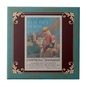 Azulejo Para Que No Perezcan Poster Cerámica Tile