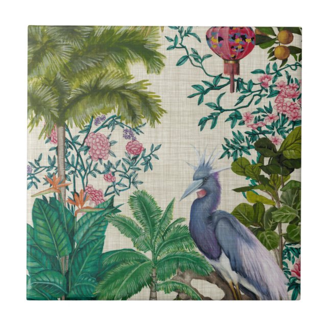 Azulejo Paradise Chinoiserie (Frente)