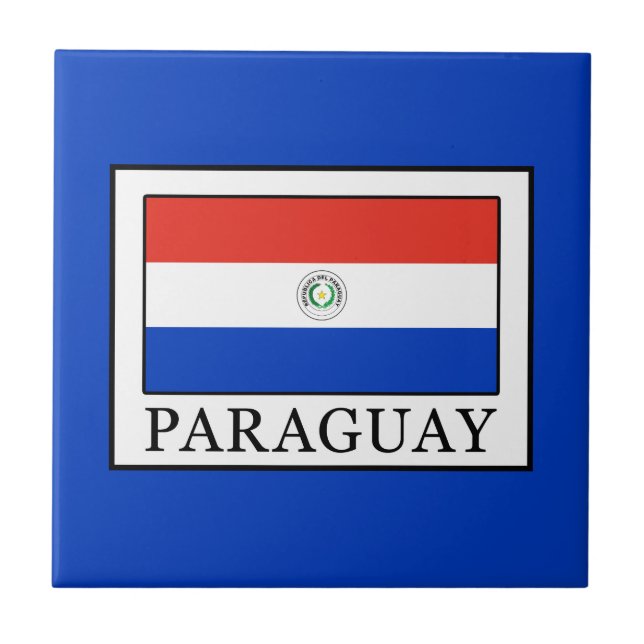 Azulejo Paraguay (Frente)