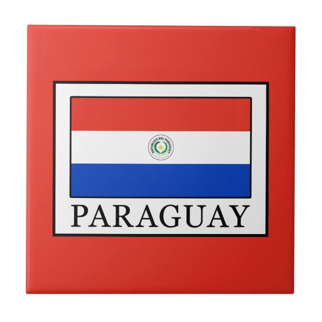 Azulejo Paraguay (Frente)