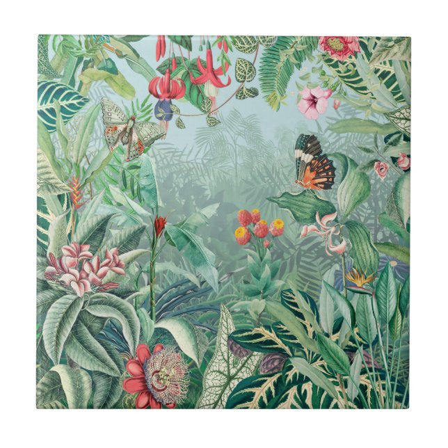 Azulejo Paraíso tropical (Frente)