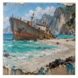 Azulejo Paraíso y Óxido