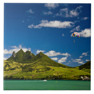 Azulejo Parasailing a la vista de impresionante León