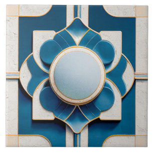 Azulejo Pared con motivos Art Decó Cerámica Art Nouveau