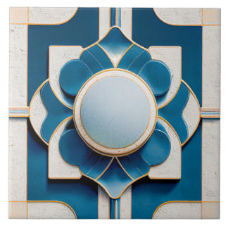 Azulejo Pared con motivos Art Decó Cerámica Art Nouveau