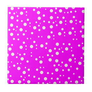Azulejo Pared Sólido Rosa Niña Rosa Brillante Claro