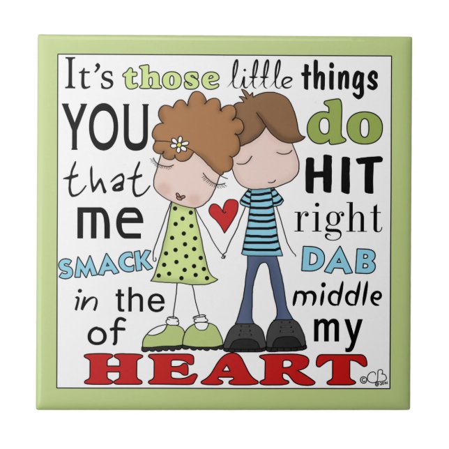 Azulejo Pareja Dab-Cute De Smack (Frente)