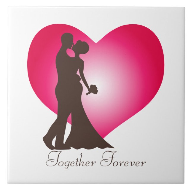 Azulejo Pareja recién casada (Frente)