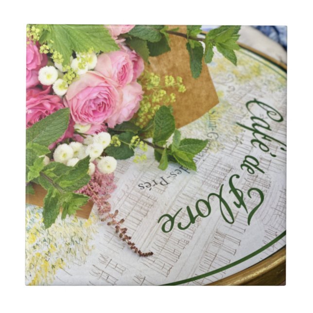 Azulejo Paris Cafe Ceramic Tile (Frente)