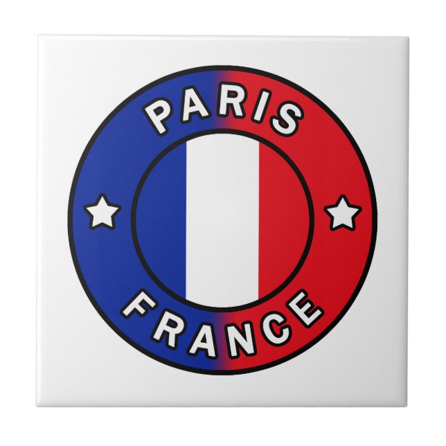 Azulejo París Francia (Frente)