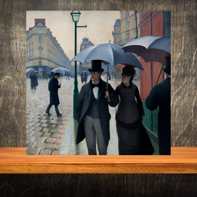 Azulejo  Paris Street in Rainy Weather - Gustave Caillebot (Subido por el creador)
