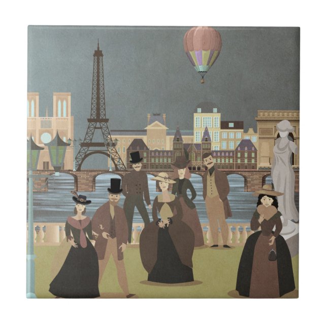 Azulejo París victoriano (Frente)