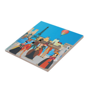 Azulejo París victoriano