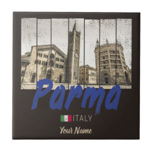 Azulejo Parma Emilia-Romagna Italia Vintage Souvenir