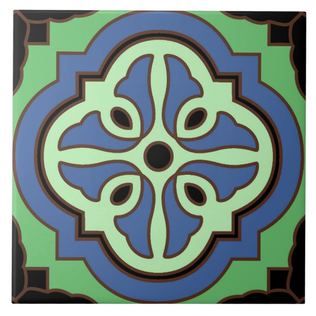 Azulejo Parque de aves de la isla Catalina (Frente)