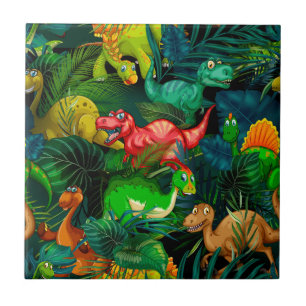 Azulejo Parque Dinosaur