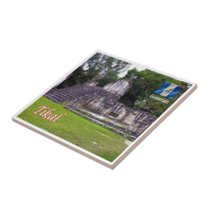 Azulejo Parque nacional de zGT013 TIKAL, Guatemala,