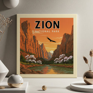 Azulejo Parque nacional del Zion