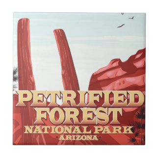 Azulejo Parque nacional forestal petrolero, Arizona.