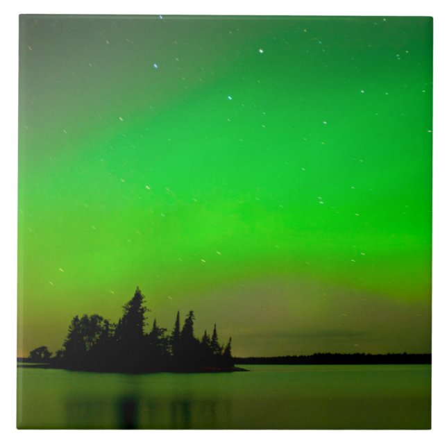 Azulejo Parque provincial de Whiteshell | Manitoba, Canadá (Frente)