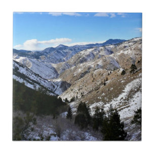 Azulejo Parque Windy Saddle, Golden, Colorado