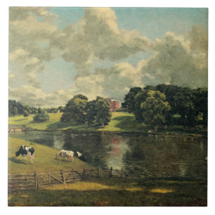 Azulejo Parque Wivenhoe por John Constable