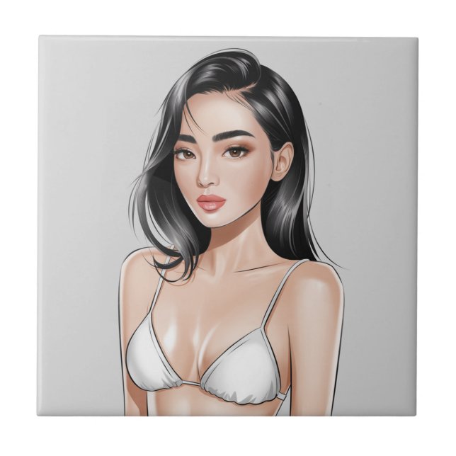 Azulejo Pasamanos de Beach Glam (Frente)