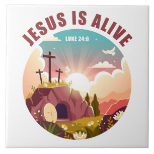 Azulejo Pascua cristiana Pascua Pascua Jesús Vacío Tumba y