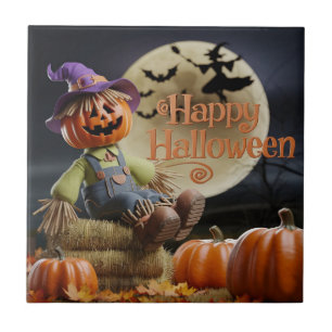 Azulejo Pascua mágica de la bebida de Scarecrow