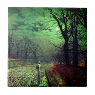 Azulejo Paseo en luna