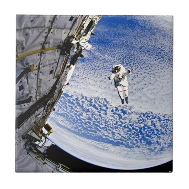 Azulejo Paseo espacial de astronauta (Frente)