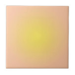 Azulejo Pastel Estético Peach Naranja gradiente amarillo<br><div class="desc">El melocotón luminoso adorable y el gradiente amarillo sombrean la transición suave de los colores. Patrón amarillo de la fruta del melocotón en gradiente radial estilo moderno de la moda de moda. Color pastel de melocotón y color amarillo suave color de agua, decoración de hogar, almohada. Diseño de textura de...</div>