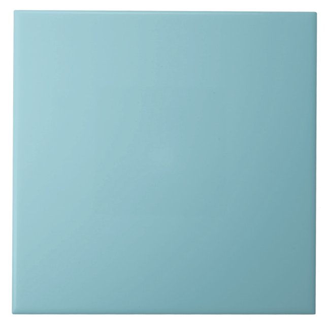 Azulejo Pastel Marine Blue Ceramic Tile. (Frente)
