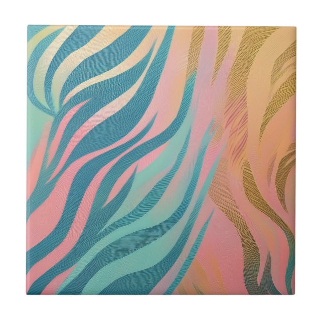 Azulejo Pastel Raya de Tigre  (Frente)