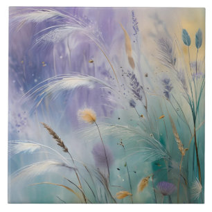 Azulejo Pastel Resumen Susurros de la Naturaleza, Grasas I